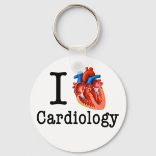 I love Cardiology Schlüsselanhänger