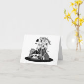 I Love Carnivals! Karte (Gelbe Blume)