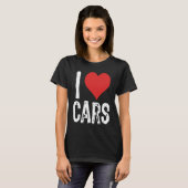 I Love Cars T-Shirt (Vorne ganz)