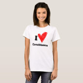 I love Casablanca T-Shirt (Vorne ganz)