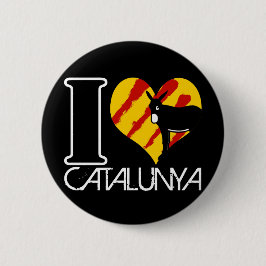 I Love Catalunya Button