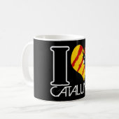 I Love Catalunya Kaffeetasse (Vorderseite Links)