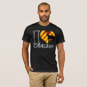 I Love Catalunya T-Shirt (Vorne ganz)