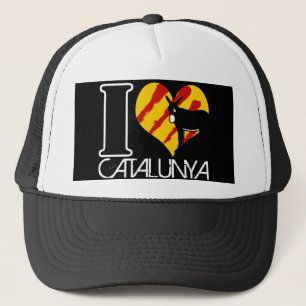 I Love Catalunya Truckerkappe