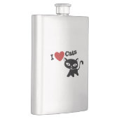 I love cats flachmann (Rechts)