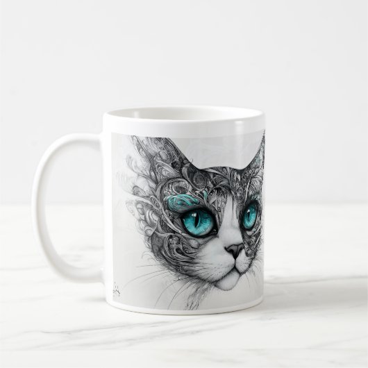 I love Cats ! Kaffeetasse (Links)