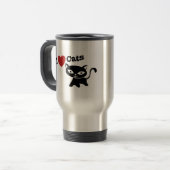 I love cats reisebecher (Vorderseite Links)