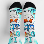 I LOVE CATS SOCKEN (Oben)