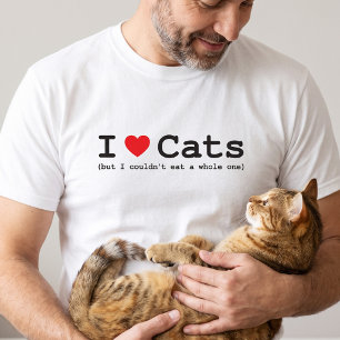 I Love Cats T-Shirt