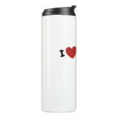 I love cats thermosbecher (Nach links gedreht)