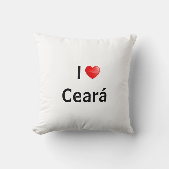 I love Ceará Kissen (Vorderseite)