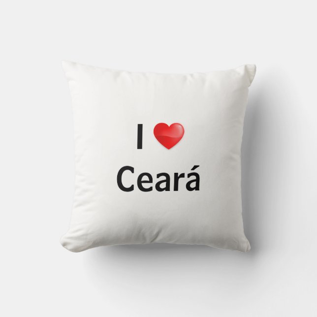 I love Ceará Kissen (Vorderseite)