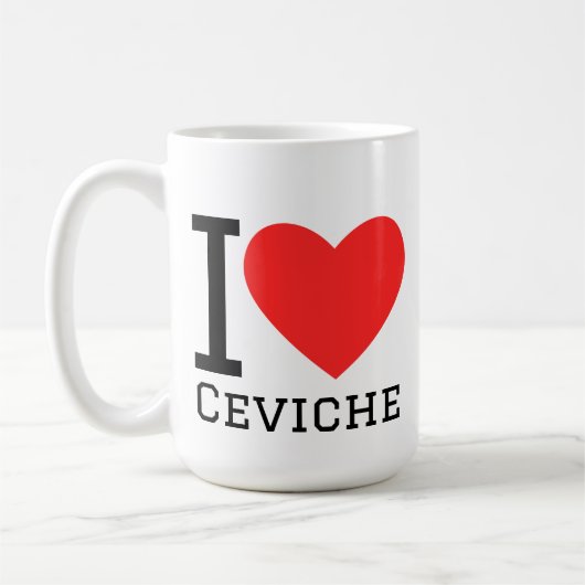 I love ceviche kaffeetasse (Links)