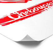 I Love Cheboygan I Heart Cheboygan  Poster (Ecke)