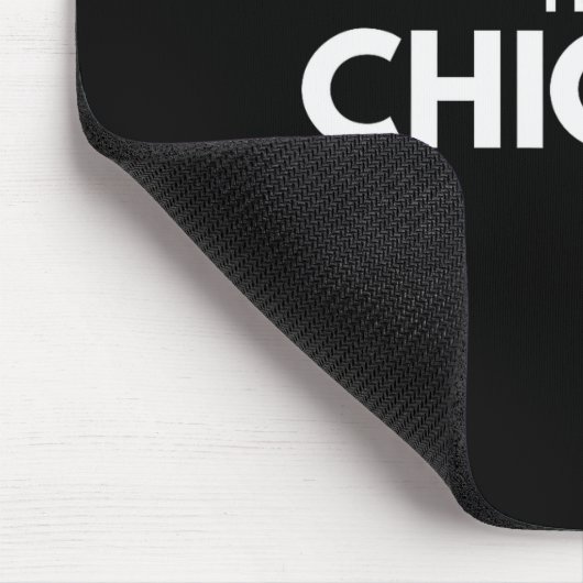 I Love Chicken Tee Shirt  Mousepad (Ecke)