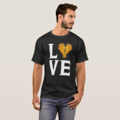 I Love Chicken Wings Wings T-Shirt (Vorne ganz)