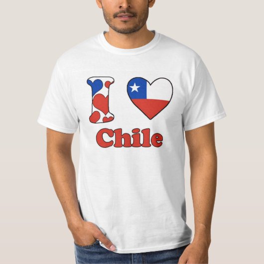 I love Chile T-Shirt (Vorderseite)