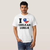 I love Chilean Girls T-Shirt (Vorne ganz)