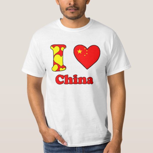 I love China T-Shirt (Vorderseite)