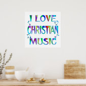 I Love Christian Poster (Küche)