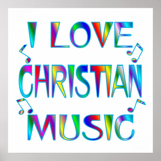 I Love Christian Poster (Vorne)