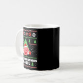 I Love Christmas A-lotl Axolotl In Santa Hat Ugly Kaffeetasse (Vorderseite Links)