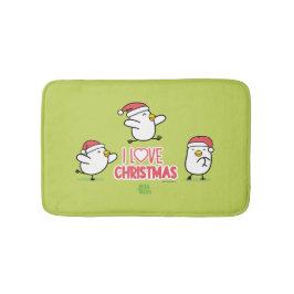 │I Love Christmas Badematte