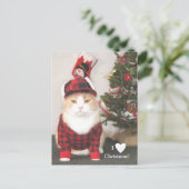 I Love Christmas! Feiertagspostkarte (Stehend Vorderseite)