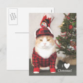 I Love Christmas! Feiertagspostkarte (Vorne/Hinten)