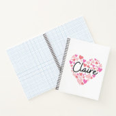 I love Claire Notizblock (Innenseite)