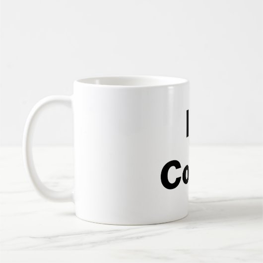I love Cobija Kaffeetasse (Links)