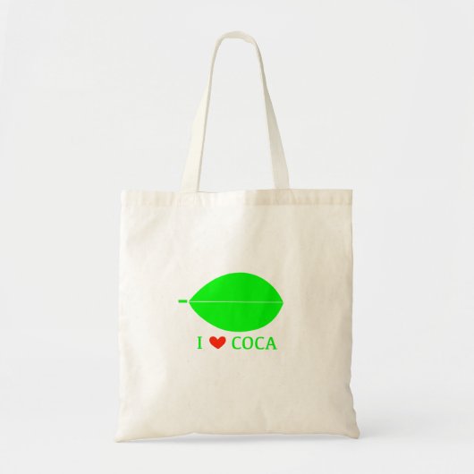 I LOVE COCA tote bag Tragetasche (Vorne)
