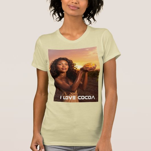I LOVE COCOA T-Shirt (Vorderseite)