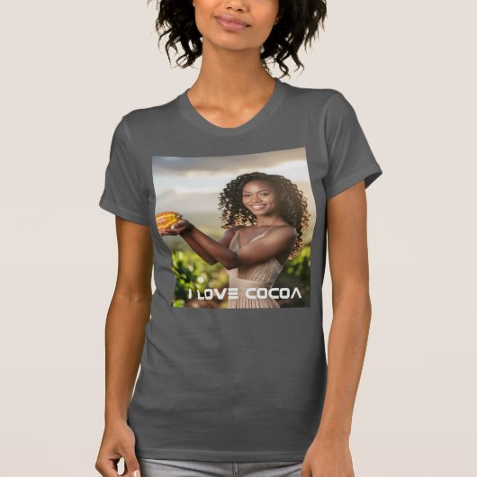 I LOVE COCOA T-Shirt (Vorderseite)