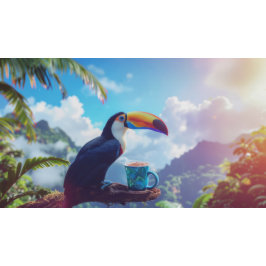 I LOVE COCOA - TOUCAN TASCHE