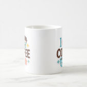 I Love Coffee Cute Kawaii Sticker – Adorable Coffe Kaffeetasse (Mittel)