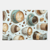 I Love Coffee Geschirrtuch (Horizontal)