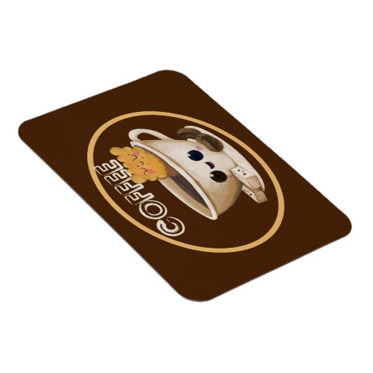I love Coffee Magnet (Rechte Seite)