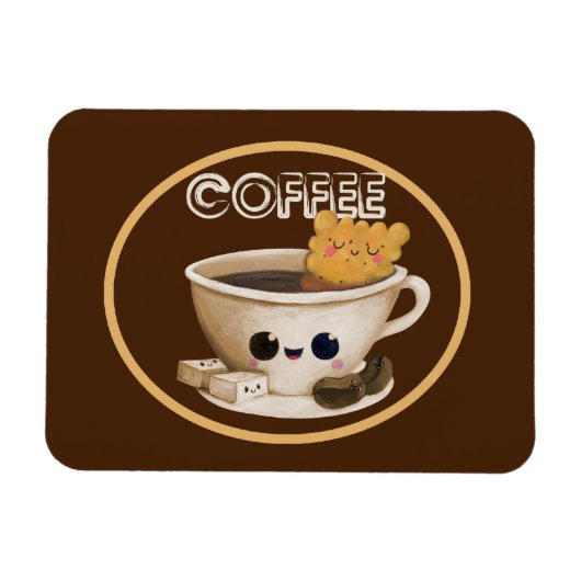 I love Coffee Magnet (Horizontal)