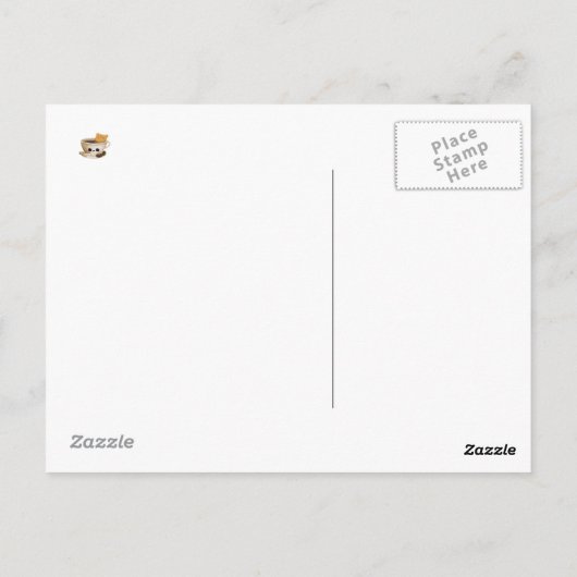 I love Coffee Postkarte (Rückseite)