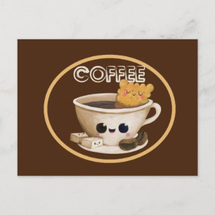 I love Coffee Postkarte