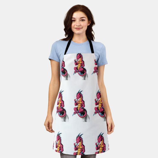 I love coffee schürze (Getragen)