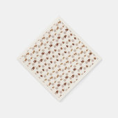 I love Coffee Serviette (Ecke)