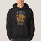 I love coffee since 2002 hoodie (Vorderseite)