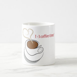 I love coffee Time! Kaffeetasse