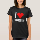 I love Connecticut T-Shirt (Vorderseite)