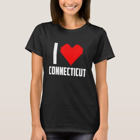 I love Connecticut T-Shirt (Vorderseite)