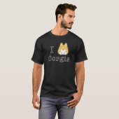 I Love Corgis T-Shirt (Vorne ganz)