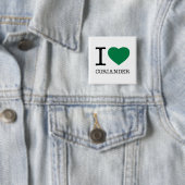 I LOVE CORIANDER BUTTON (Beispiel)