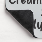 I Love Cream Cakes & Puddy Cats Mousepad (Ecke)